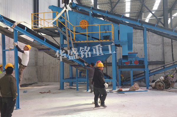 铣刨料破碎筛分设备 沥青铣刨料破碎机 鼎点娱乐筛分破碎一体机