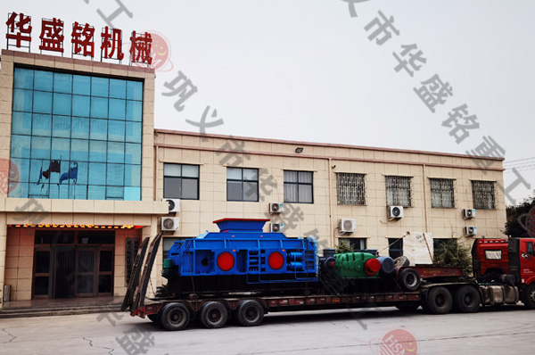 ddyl-1212液压对辊制砂机发往湖南醴陵
